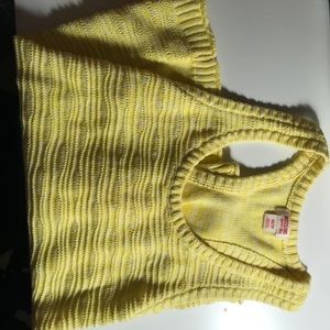 Yellow tank top